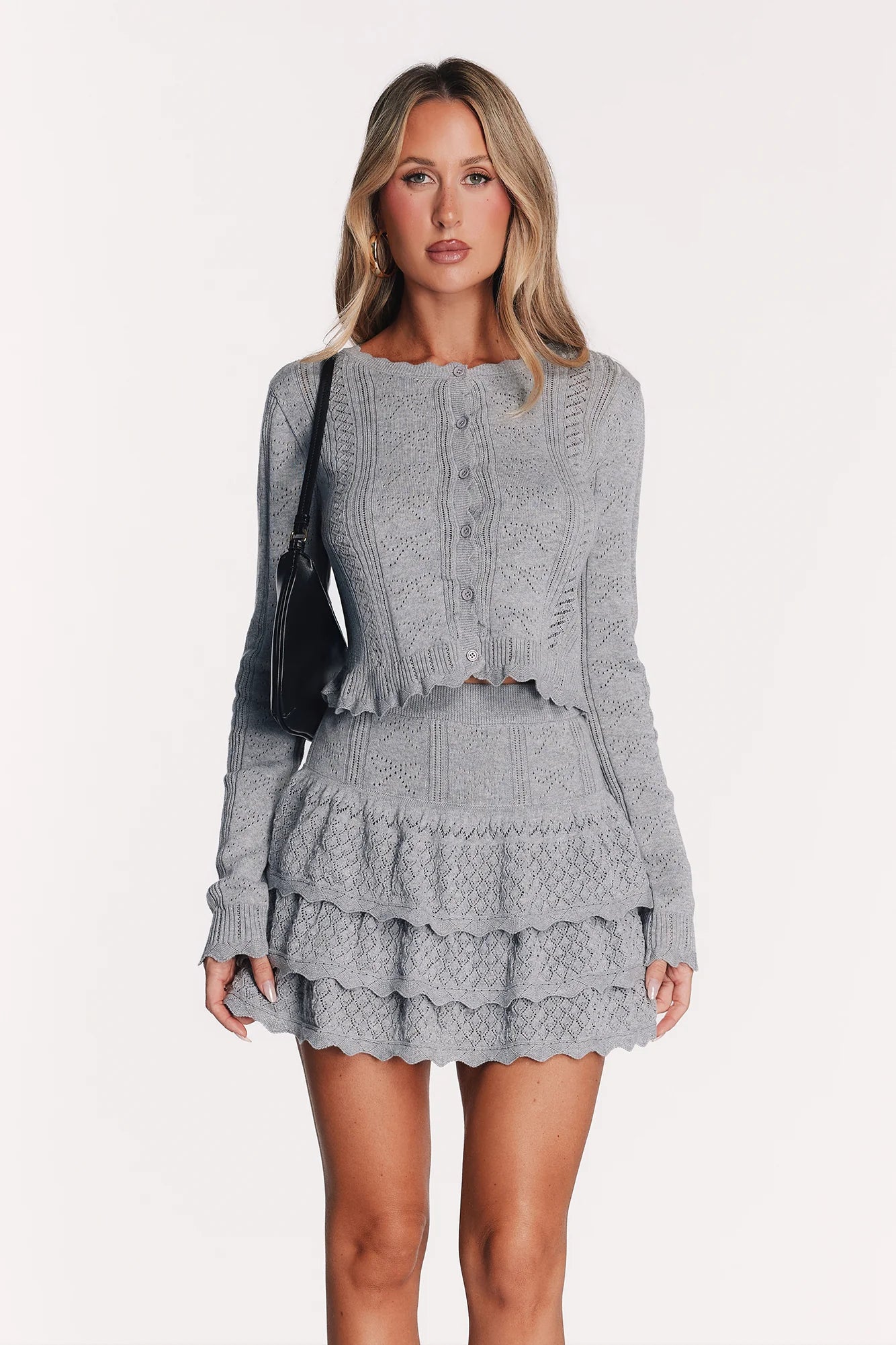 Hug Me Knit Set Grey