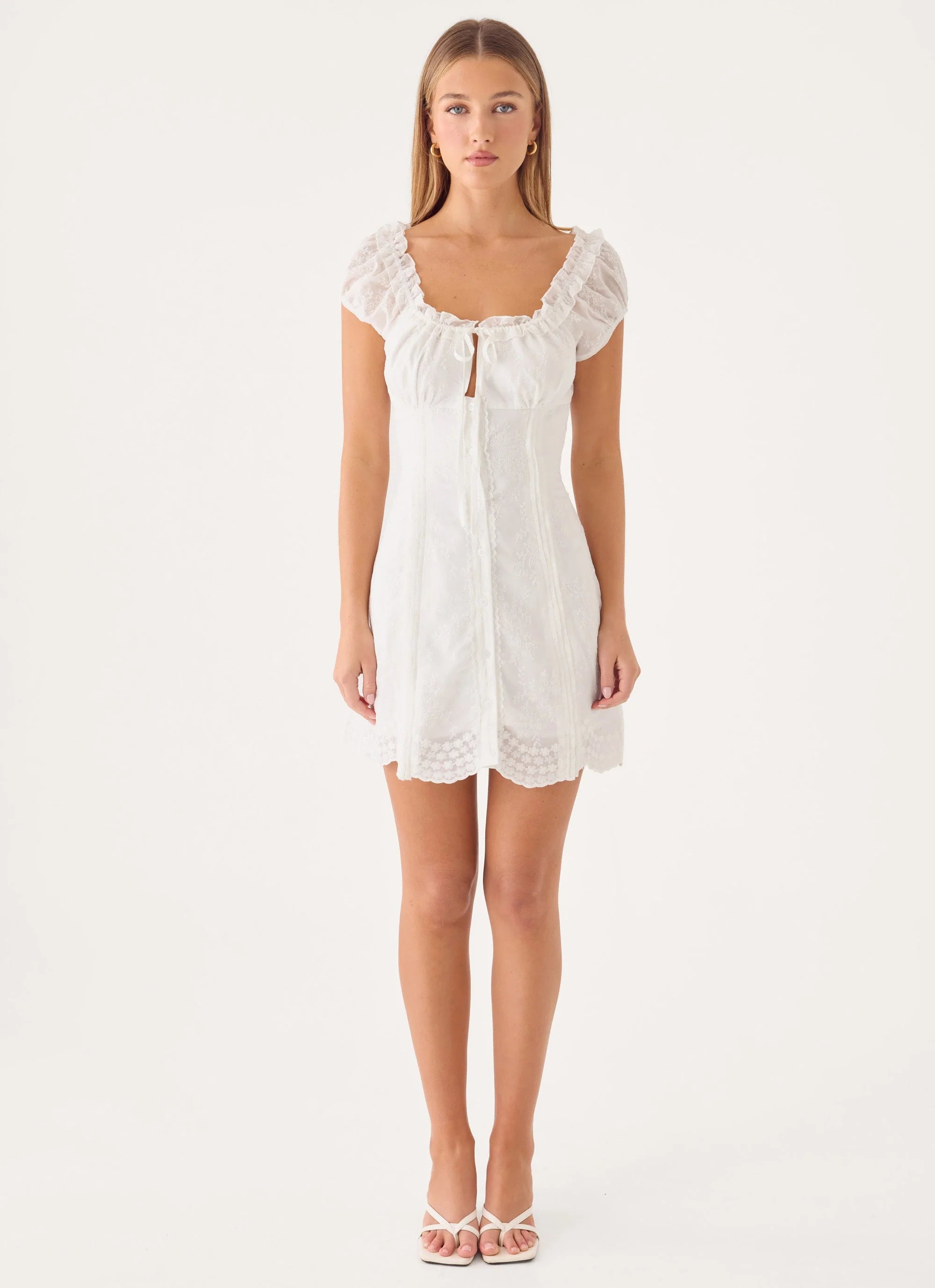 Complexity Mini Dress - White